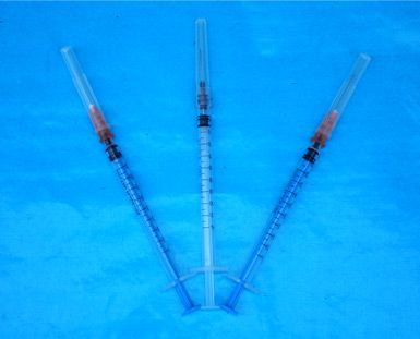一次性注射器1ml Luer slip 1ml
